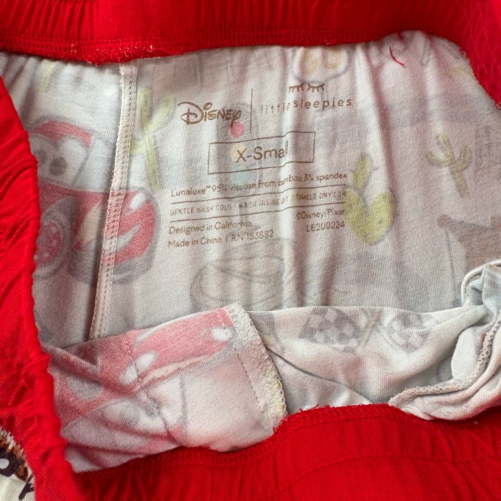 Women’s Disney Cars Print Pajama Bottoms-joggers little sleepies - Picture 3 of 4
